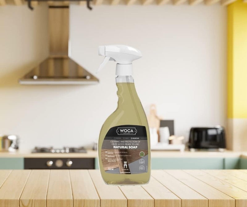 WOCA Denmark â€“ Natural Soap â€“ Ready to Use Spray -Plant Based Cleaner for Everyday Maintenance, 2 Pack - Image 2